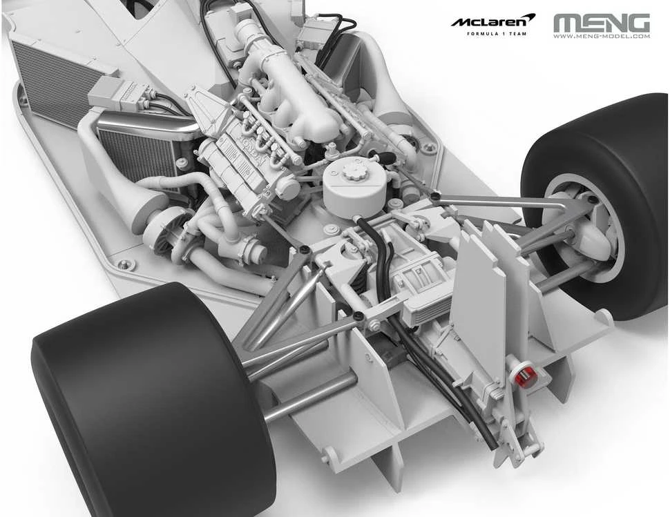 Meng Model Meng McLaren MP4/4 1988 F1 1/12 plastikinis modelio rinkinys RS-004