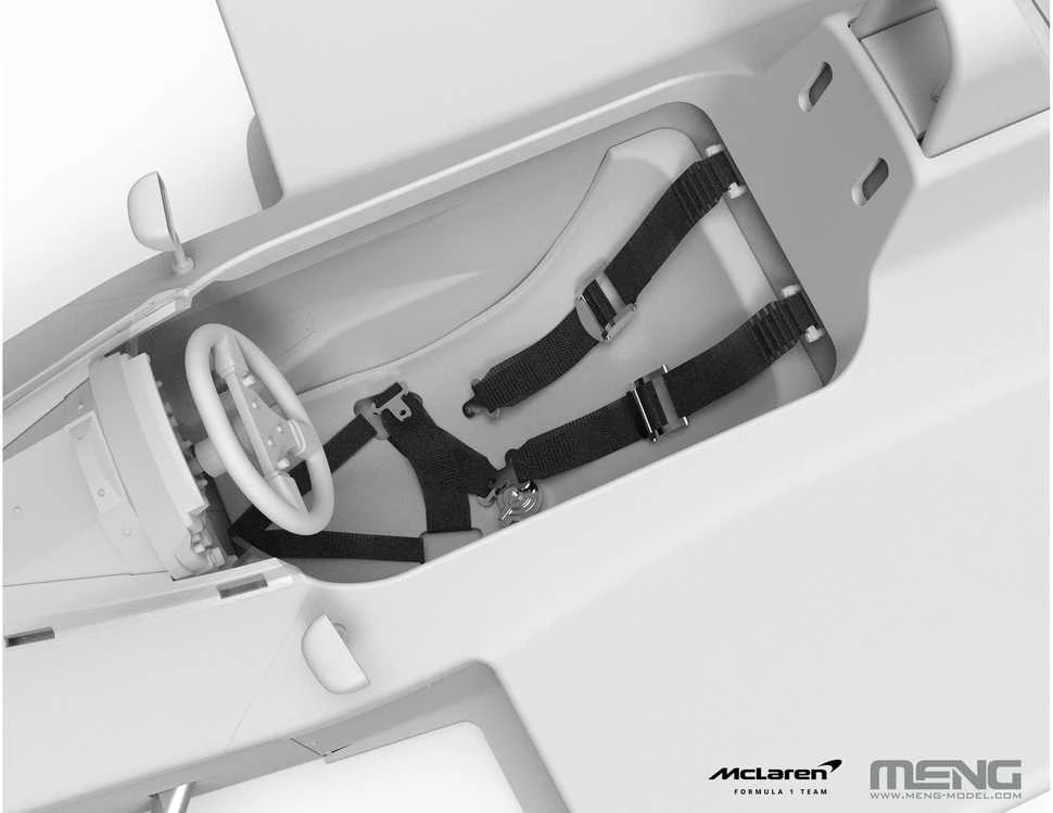 Meng Model Meng McLaren MP4/4 1988 F1 1/12 plastikinis modelio rinkinys RS-004