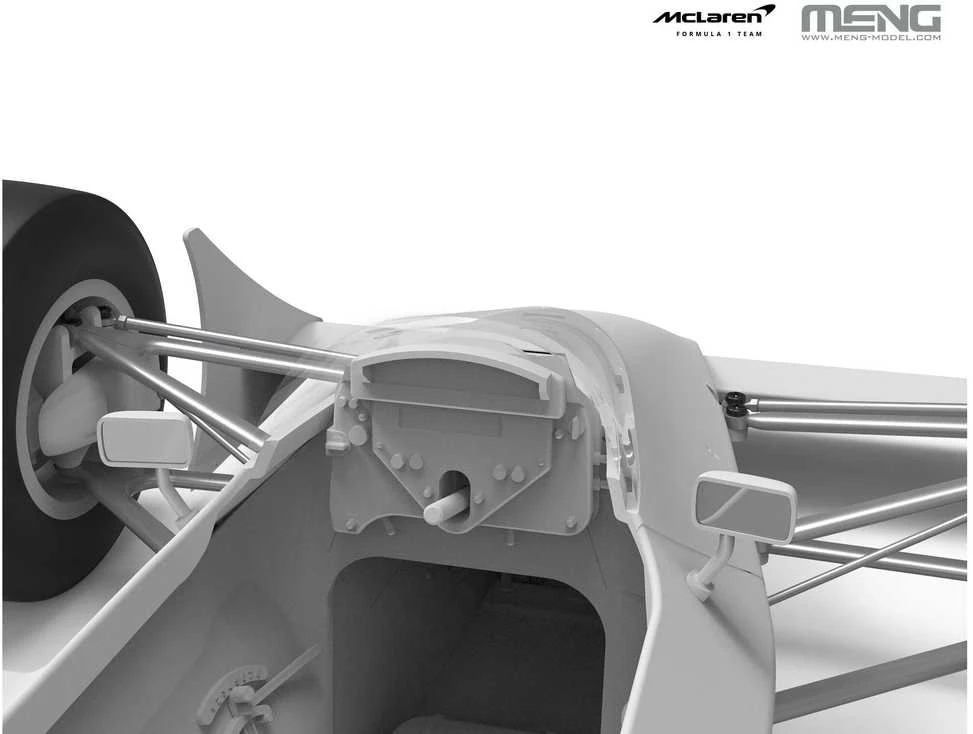 Meng Model Meng McLaren MP4/4 1988 F1 1/12 plastikinis modelio rinkinys RS-004