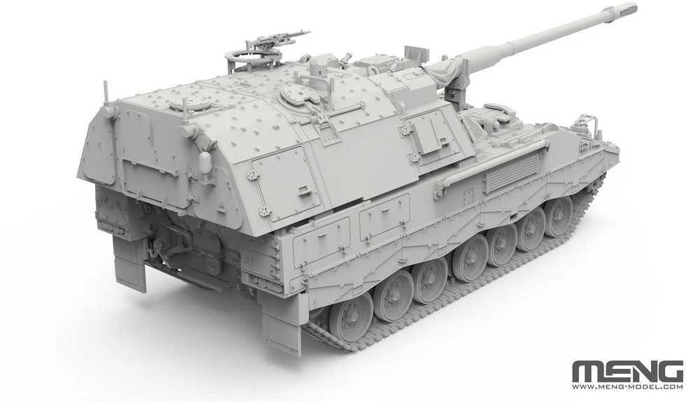 Meng Model Meng Panzerhaubitze 2000 1/72 – savaeigės haubicos plastikinis modelis