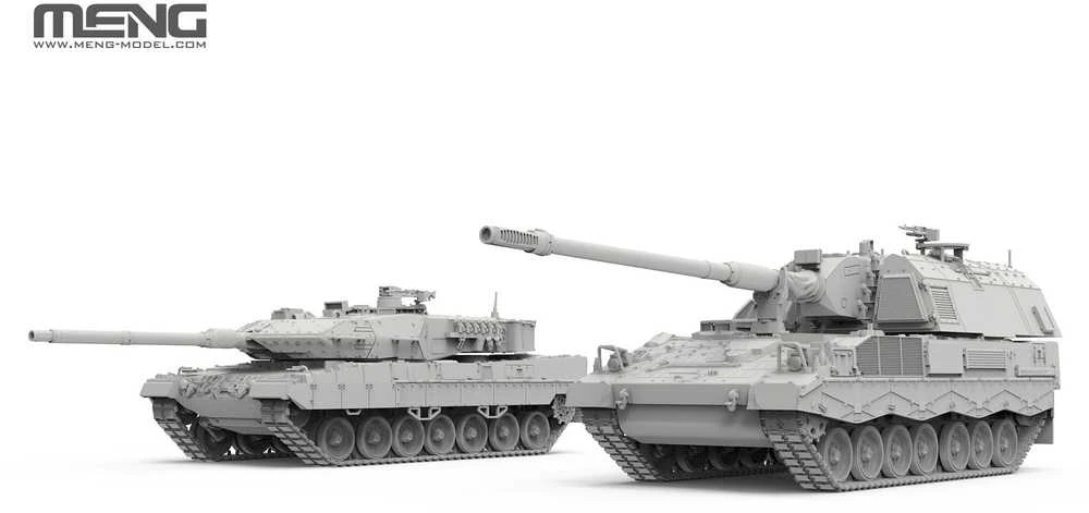 Meng Model Meng Panzerhaubitze 2000 1/72 – savaeigės haubicos plastikinis modelis