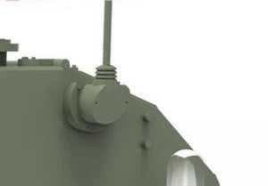 Meng Model Meng vokiška savaeigė haubica PzH 2000, 1/35 plastikinis modelis