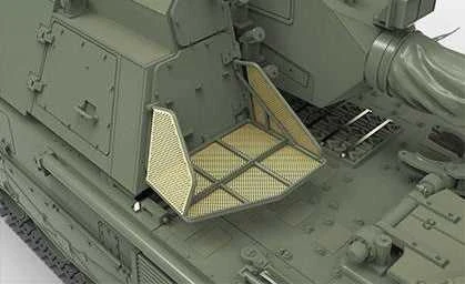 Meng Model Meng vokiška savaeigė haubica PzH 2000, 1/35 plastikinis modelis