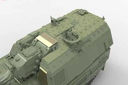 Meng Model Meng vokiška savaeigė haubica PzH 2000, 1/35 plastikinis modelis