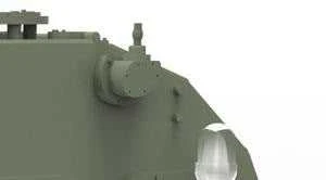 Meng Model Meng vokiška savaeigė haubica PzH 2000, 1/35 plastikinis modelis