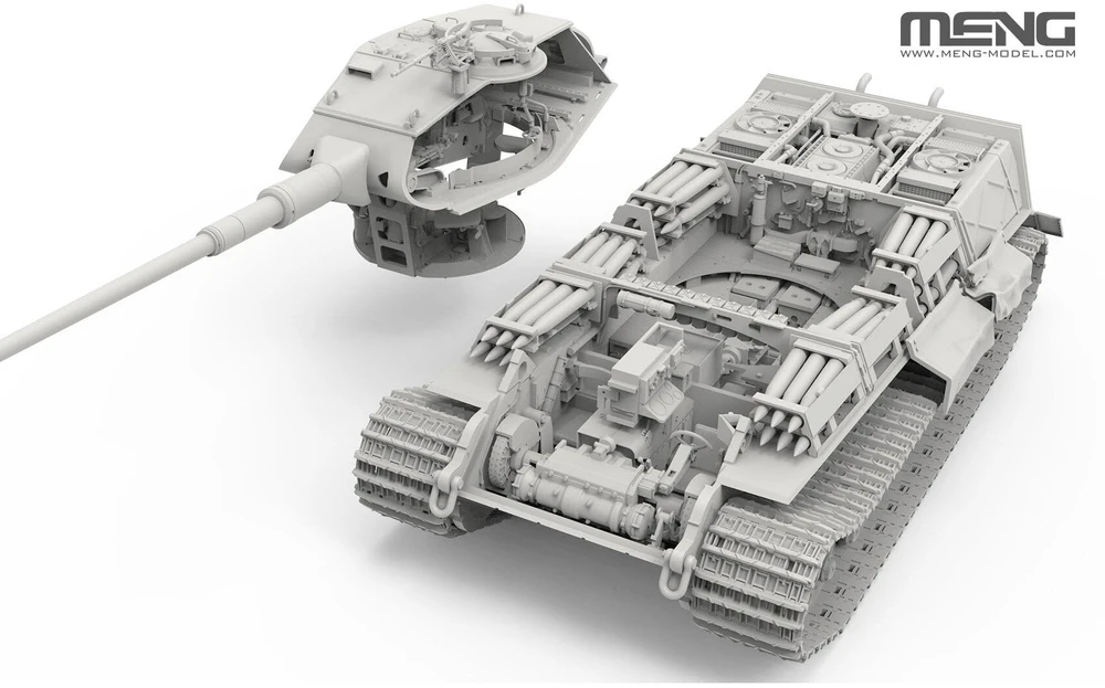 Meng Model Tankas King Tiger Sd.Kfz. 182 operacija Goodwood 1944 Meng 1/35 ES-011