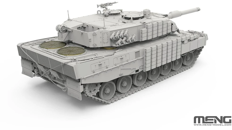 Meng Model Tankas Leopard 2A4 (Ukraina) surenkamas modelis Meng 1/35 TS-058
