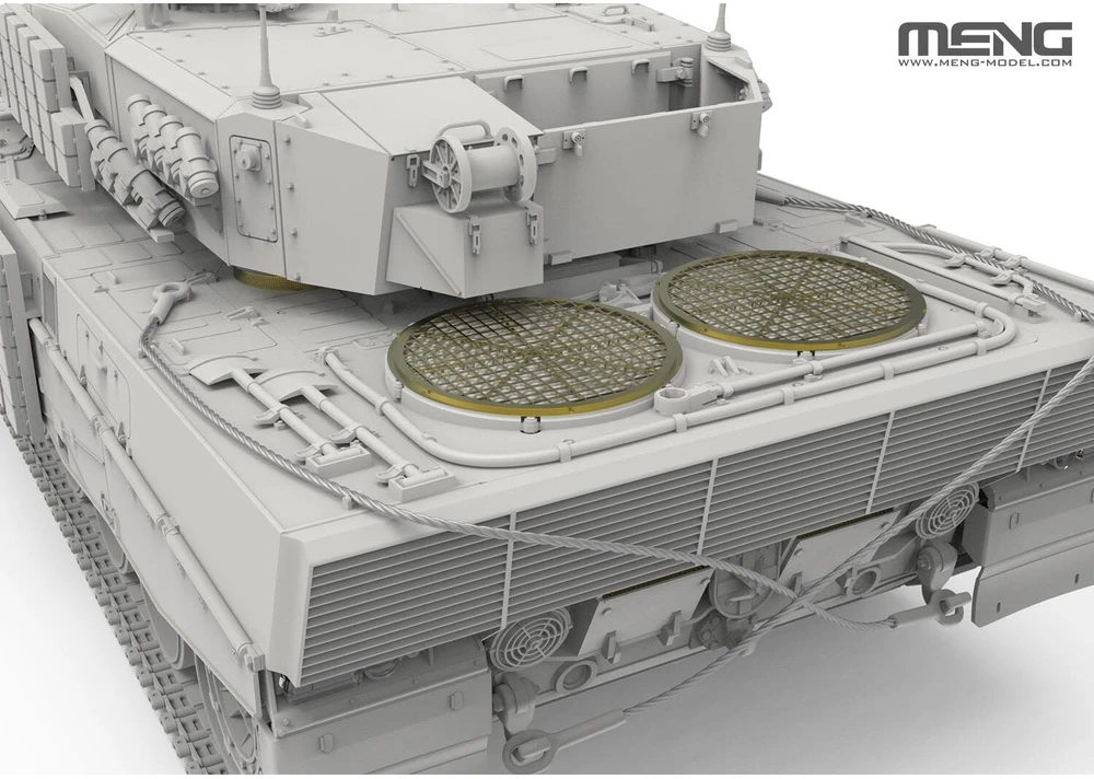 Meng Model Tankas Leopard 2A4 (Ukraina) surenkamas modelis Meng 1/35 TS-058