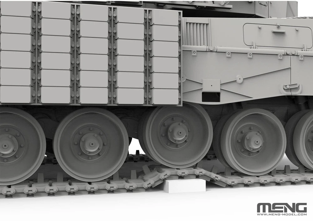 Meng Model Tankas Leopard 2A4 (Ukraina) surenkamas modelis Meng 1/35 TS-058