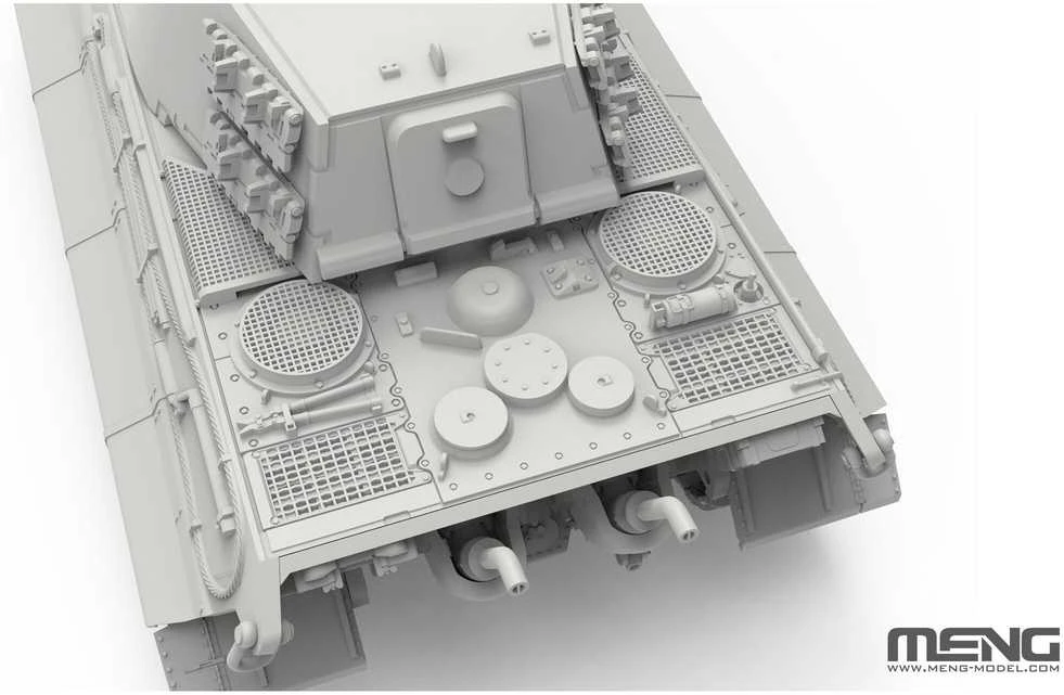 Meng Model Vokiečių sunkusis tankas King Tiger 1/72, plastikinis modelis