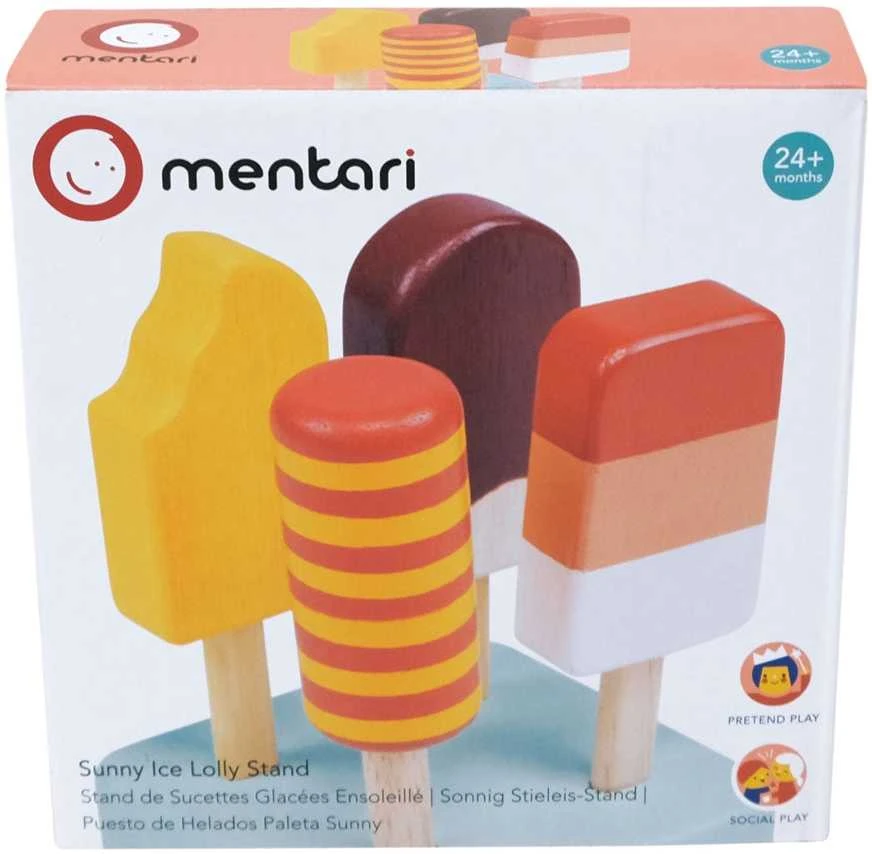Mentari Ledai ant pagaliuko su laikikliu