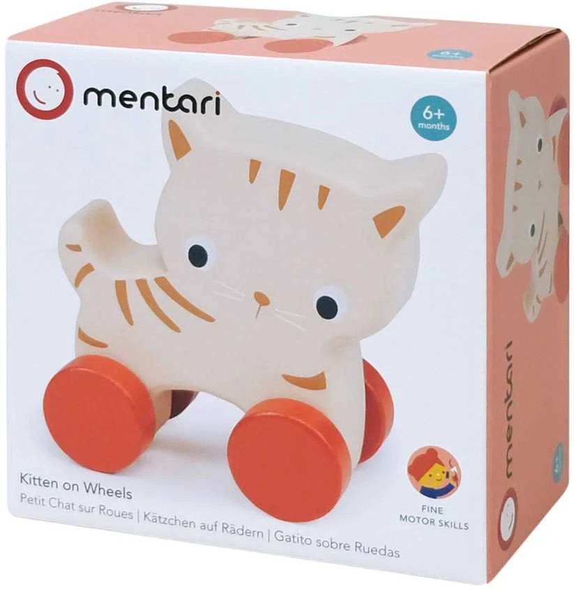 Mentari Katinėlis su 4 ratukais