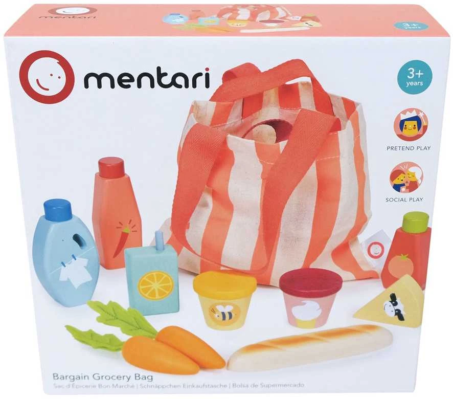 Mentari Pirkinių krepšys su maisto produktais