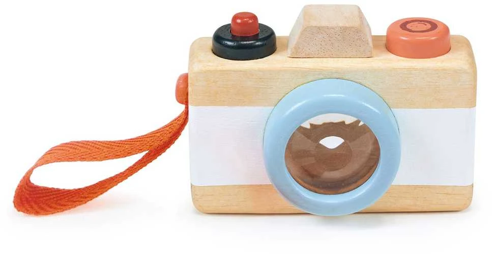 Mentari Žaislinis medinis fotoaparatas