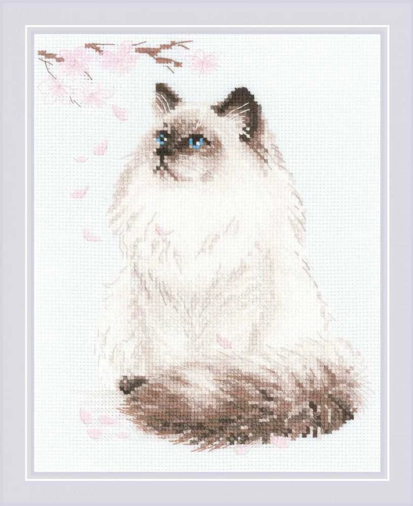 Meow-Zen siuvinėjimo rinkinys iš RIOLIS Nr.: 1878