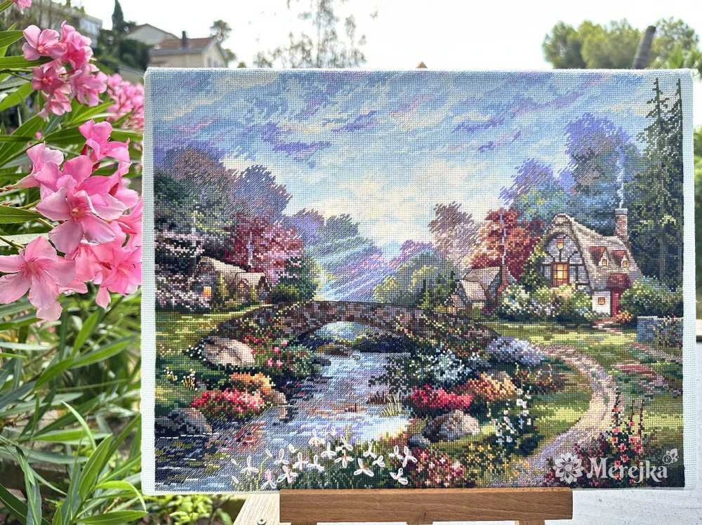 Merejka Kryželių rinkinys "Pavasario šlovė" 30x38 SK233