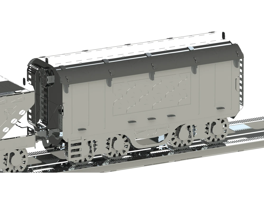 Metal Time Models Metal Time Heavy Loco – mechaninis metalinis lokomotyvo konstruktorius, 234 d.