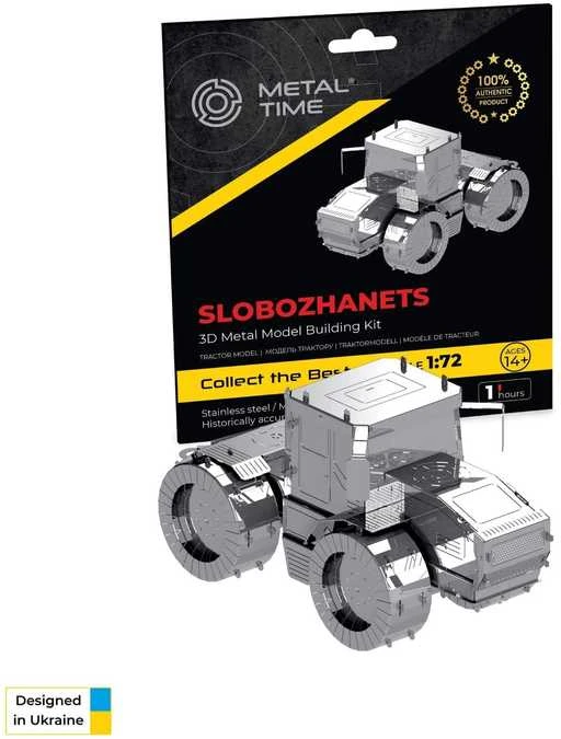 Metal Time Models Metal Time metalinis traktoriaus Slobozhanets 1:72 konstruktorius MT074