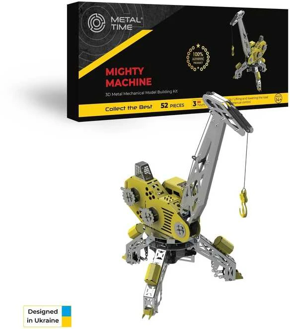 Metal Time Models Metal Time Mighty Machine metalinis mechaninis konstruktorius MT055