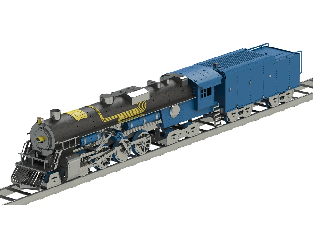 Metal Time Models Metal Time Polar Steel spalvotas elektrinis konstruktorius, 239 det., MT052