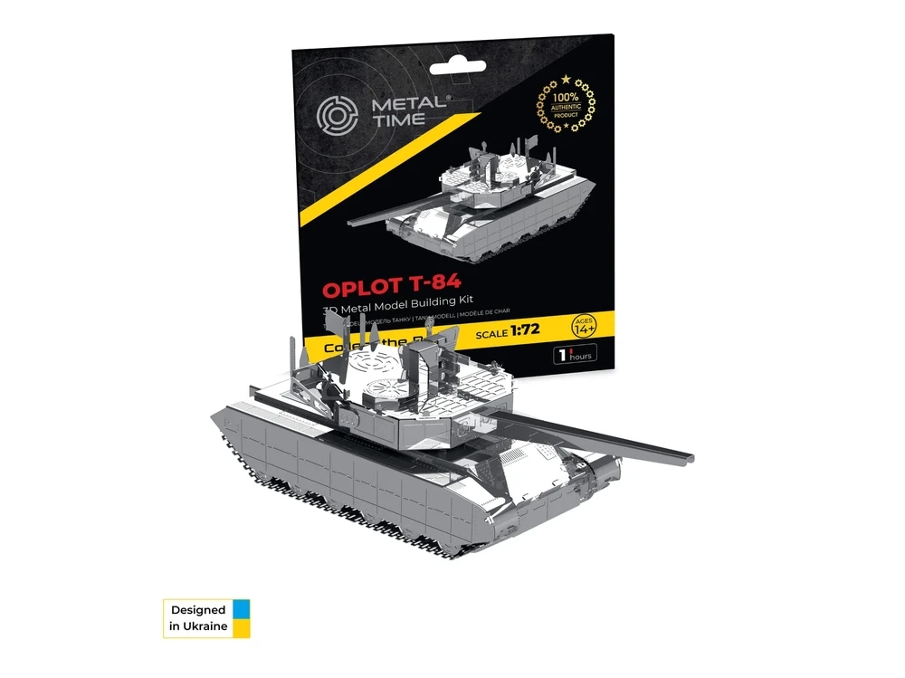Metal Time Models Metal Time tankas Oplot T-84 1:72 metalo konstruktorius (MT058)