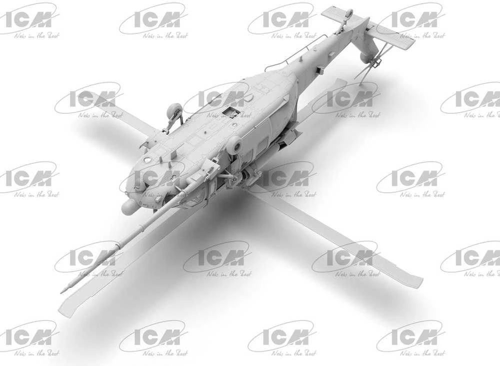 MH-60L Juodas Hawk JAV spec. pajėgų sraigtasparnis 1/48, ICM