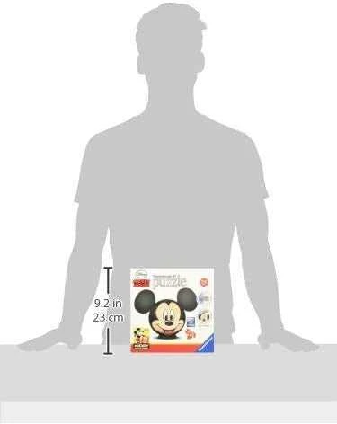 Mickey Mouse 3D Puzzle - RAVENSBURGER dėlionė