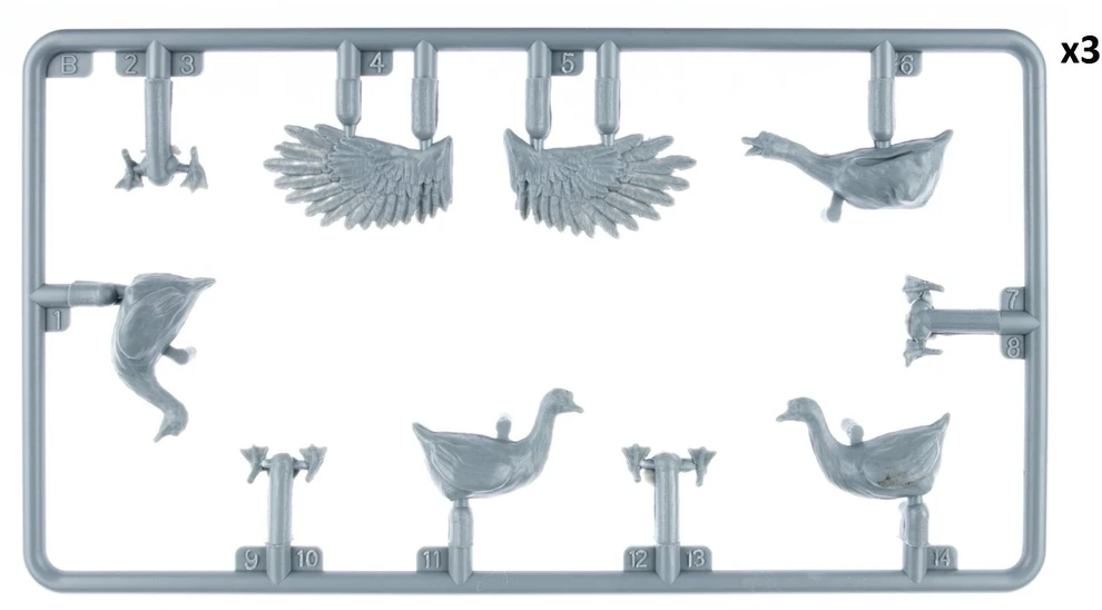 Miniart antys ir žąsys 1/35 plastikinis surenkamas modelis