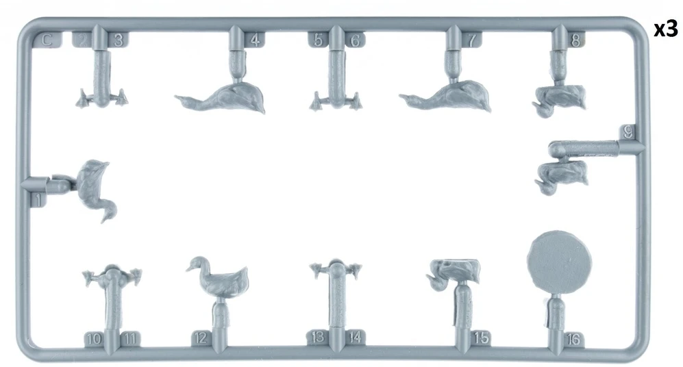 Miniart antys ir žąsys 1/35 plastikinis surenkamas modelis