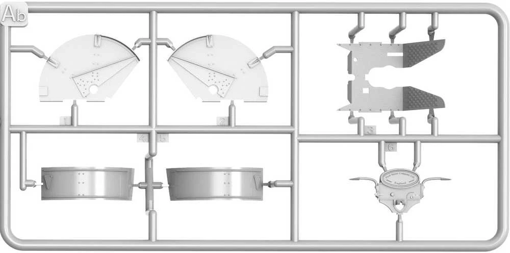 MiniArt Fordson N traktorius, oranžinis, 1939 m., 1/35