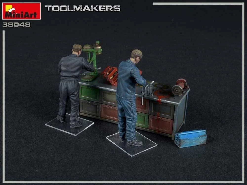 Miniart Įrankių Meistrai 1/35 plastikinis surenkamas modelis