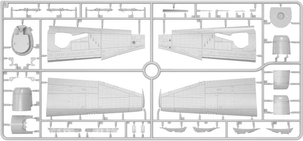 Miniart P-47N-1RE Thunderbolt lėktuvas, plastikinis 1/48 rinkinys