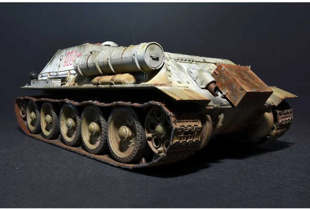 Miniart SU-122 ankstyvas savaeigis pabūklas, 1/35 surinkimo rinkinys