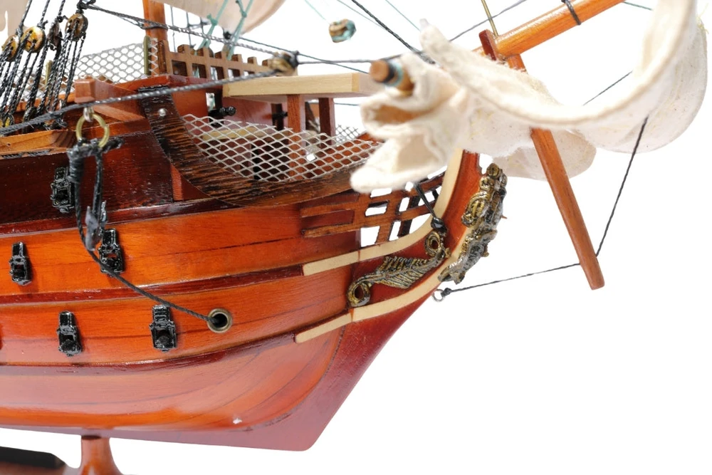 Mirtop Burlaivio HMS Victory modelis 54 cm, surinktas, rankų darbo
