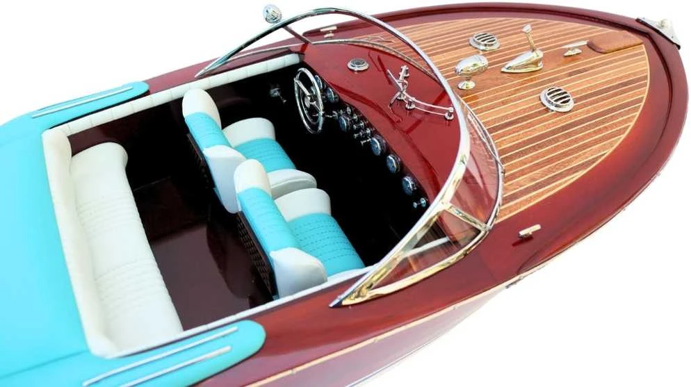 Mirtop Prabangus 87 cm medinis Riva Aquarama katerio modelis