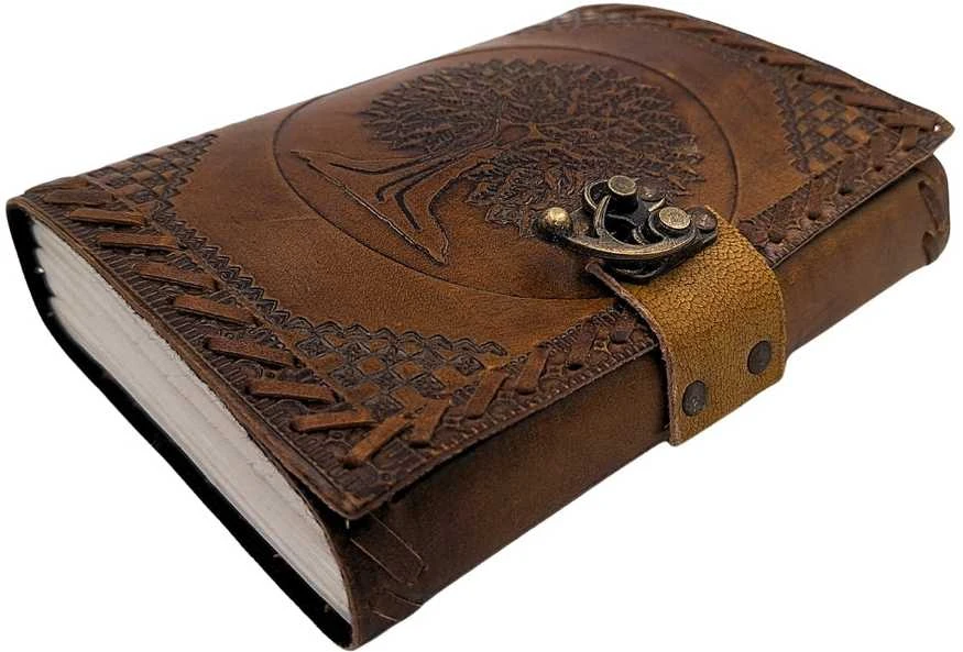 Mirtop Odinė retro užrašinė „Gyvybės medis“, 200 p., 18×13 cm