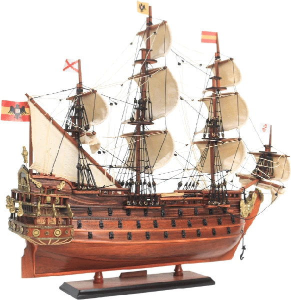 Mirtop Rankų darbo burlaivio San Felipe modelis 45 cm