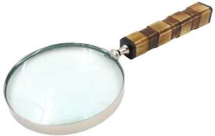 Mirtop Elegantiška skaitymo lupa su kaulo rankena, 3,5× didinimas