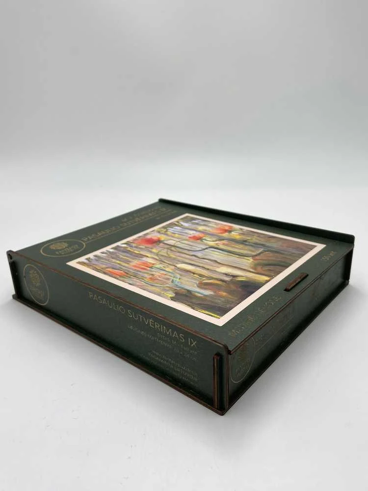 Fantasy Puzzles M.K. Čiurlionis „Pasaulio sutvėrimas IX“ kolekcinė medinė dėlionė, 150 det., M
