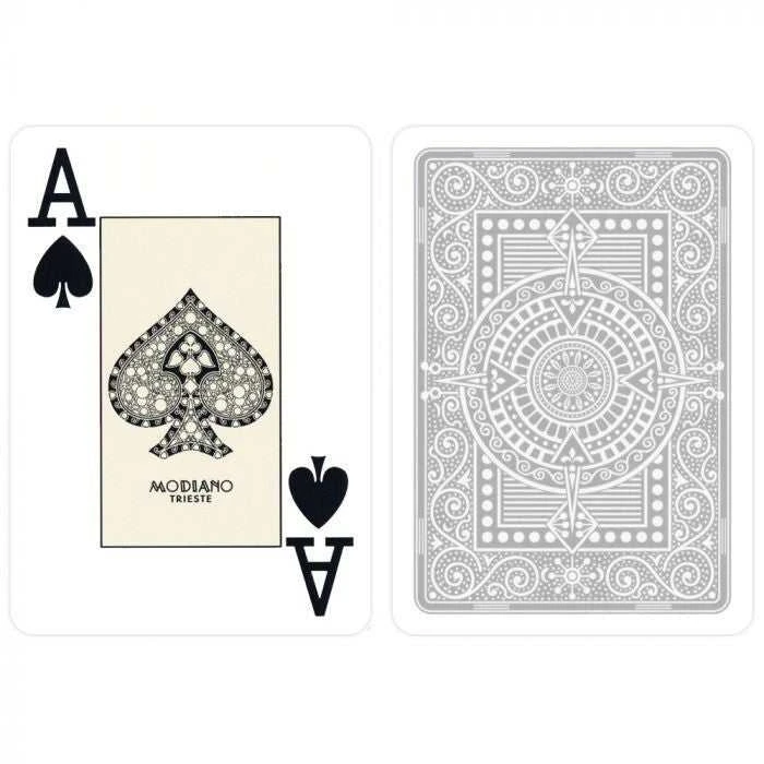 Modiano Texas Poker Hold Em Žaidimų Kortos (Pilkos)