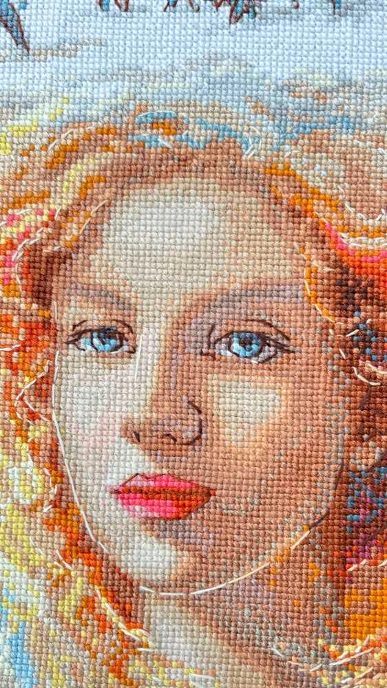 Riolis Siuvinėjimo kryželiu rinkinys - Aine kolekcija "Motina Gamta. Žemė" 40x30 cm SRA1003
