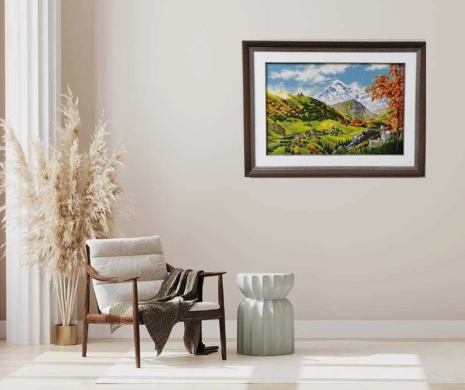 Riolis Kalnų kaimas 60x40 SR2072
