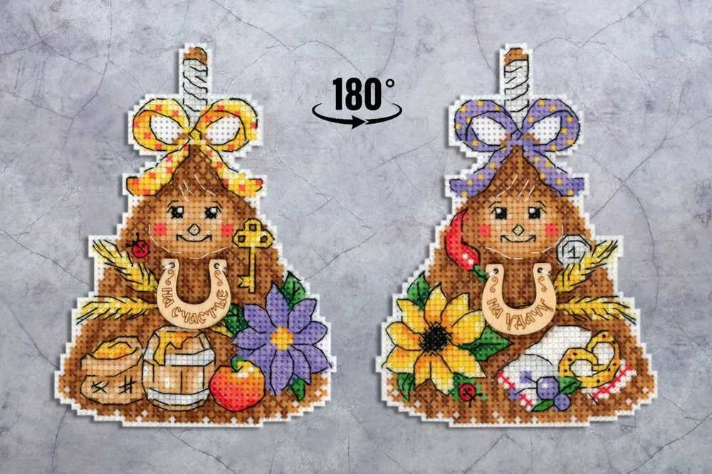MP Studia Beldizart Kryželiu siuvinėjimo rinkinys "Šluota-amuletas" SR-909