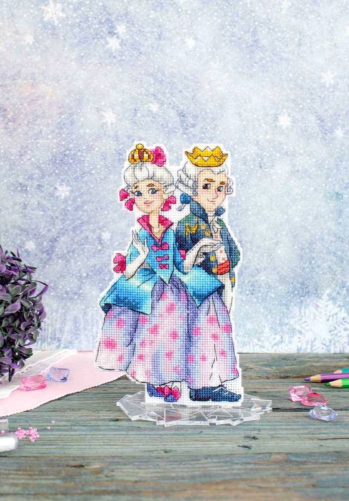 MP Studia Beldizart Kryželiu siuvinėjimo rinkinys „Princas ir princesė“ SR-1148