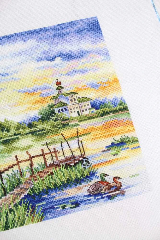 MP Studia Beldizart Kryželiu siuvinėjimo rinkinys „Ryto harmonija“ 20x16 cm SNV-916