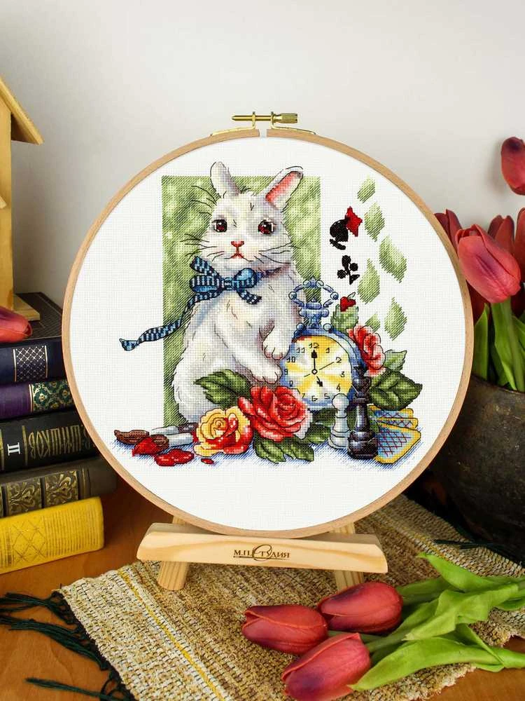 MP Studia Kryželiu siuvinėjimo rinkinys „Stebuklų metas“ 20x20 cm SNV-975