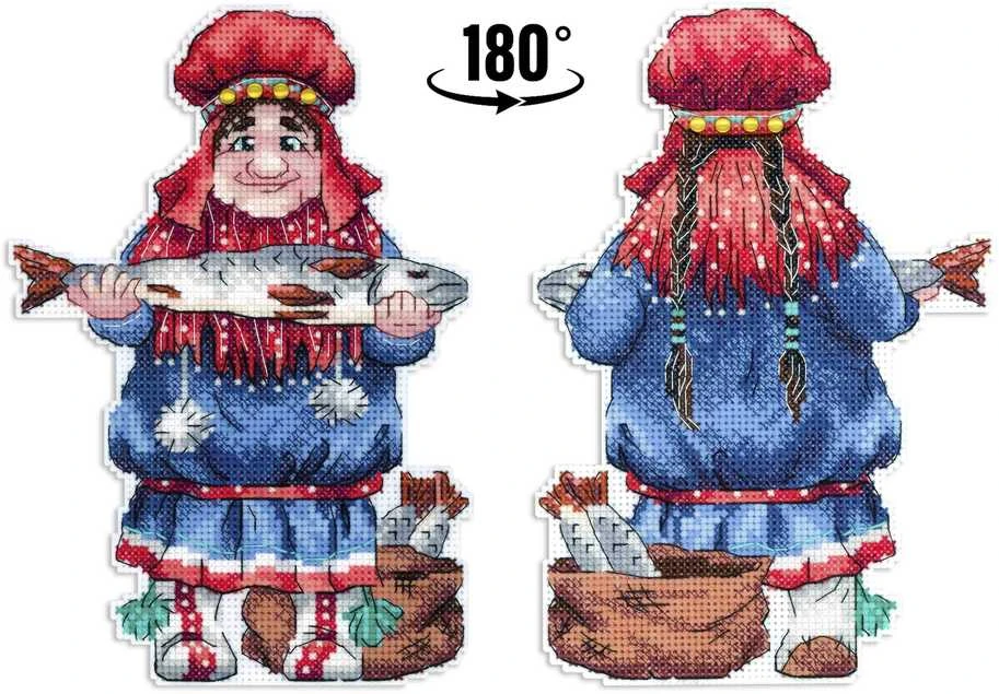 MP Studia Beldizart Kryželių siuvinėjimo rinkinys "Laplander" SR-1146