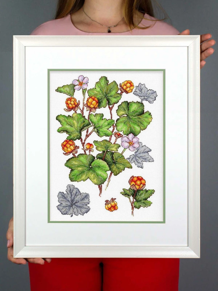 MP Studia Kryželiu siuvinėjimo rinkinys „Šiaurinė uoga“ 28x19 cm, 16 ct