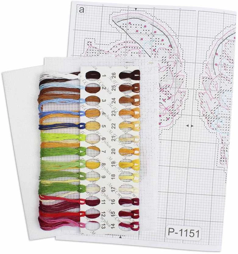 MP Studia Kryželių siuvinėjimo rinkinys „Vasaros skonis“, 16×8 cm – puiki dovana