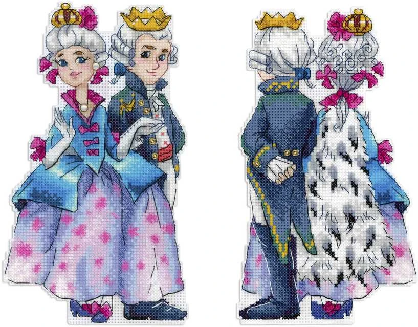 MP Studia Beldizart Kryželiu siuvinėjimo rinkinys „Princas ir princesė“ SR-1148